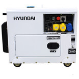 冕宁现代DHY6000SE 6.5kVA柴油发电机